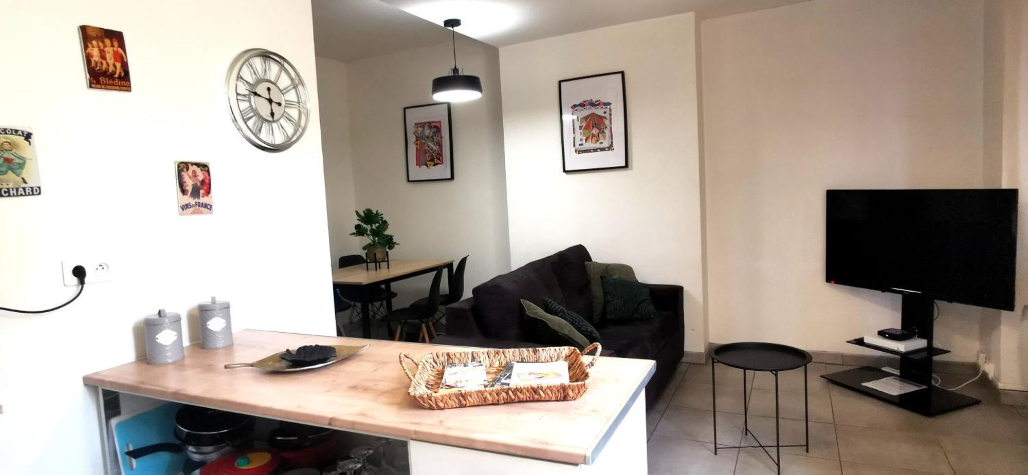 Appartement T2 nuit tendance Mâcon Extérieur photo